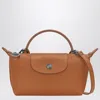 Longchamp Pochette Le Pliage Xtra Xs In Cashew Colour In Brown