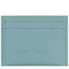 Longchamp Cardholder Le Foulonné In Eucalyptus