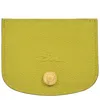 Longchamp Card Holder Épure In Kiwi Green