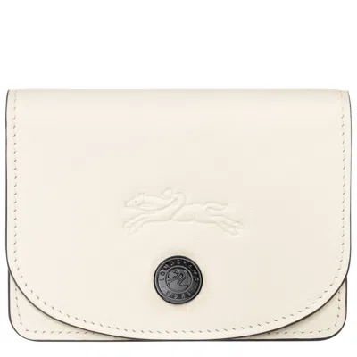 Longchamp Porte-cartes Le Pliage Xtra In Ecru