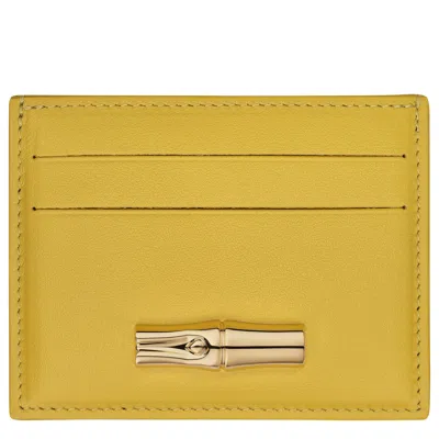 Longchamp Porte-cartes Le Roseau In Ginger