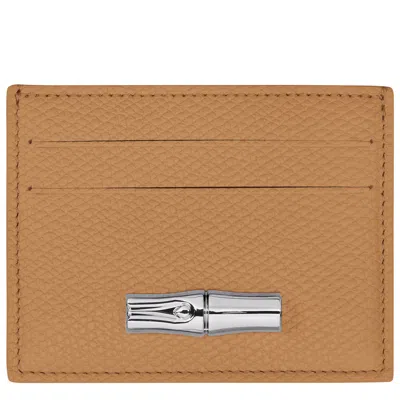 Longchamp Porte-cartes Le Roseau In Walnut