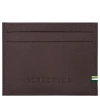 Longchamp Card Holder  Sur Seine In Mocha