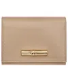 Longchamp Portefeuille Compact Le Roseau In Root