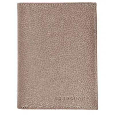 Longchamp Wallet Le Foulonné In Turtledove