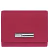 Longchamp Portefeuille Le Roseau In Beetroot