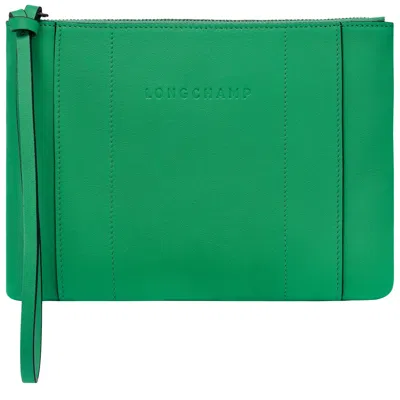 Longchamp Pouch  3d In Green