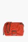 LONGCHAMP QUILTED BRIOCHE COCOON BAG WITH CHAIN SHOULDER STRAP