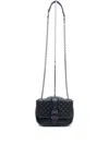 Longchamp Quilted Chain-strap Cross-body Bag In Black