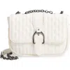 Longchamp Quilted Chain Strap Shoulder Bag In Sand