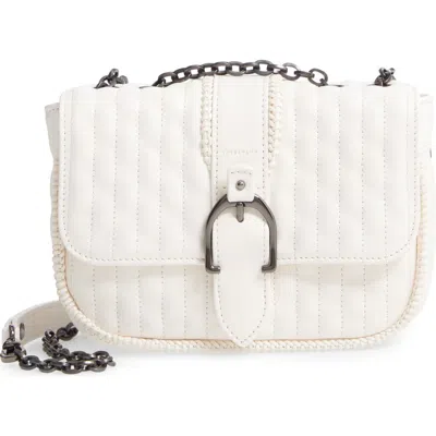 Longchamp Quilted Chain Strap Shoulder Bag In Sand