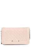 Longchamp Quilted Leather Wallet On A Chain
