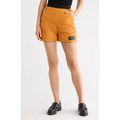 Longchamp Quilted Shorts In Orange