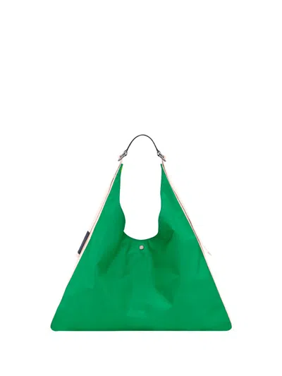 Longchamp `re-play` Extra Large Shoulder Bag In Green
