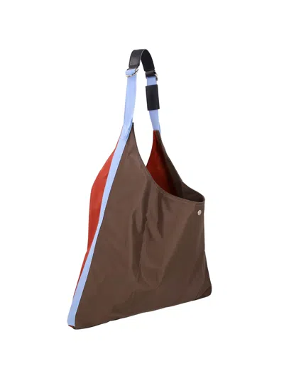 Longchamp Re-play Shoulder Bag In Brown