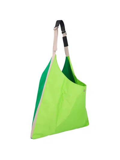 Longchamp Re-play Shoulder Bag In Green