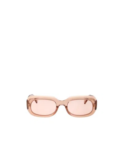 Longchamp Rectangular Frame Sunglasses In Nude