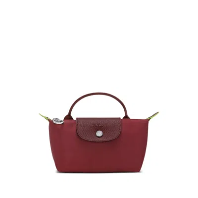 Longchamp Red Wallets & Pures