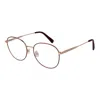 Longchamp Red Women Optical Frames In Gold