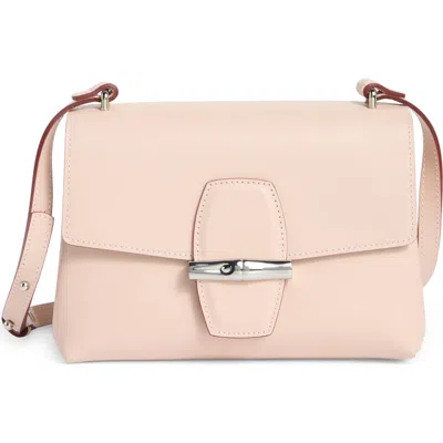 Longchamp Ro Box Large Crossbody Bag In Pink