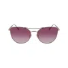 Longchamp Rose Gold Metal Sunglasses