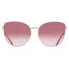 Longchamp Rose Gradient Cat Eye Ladies Sunglasses Lo158s 729 60 In Purple