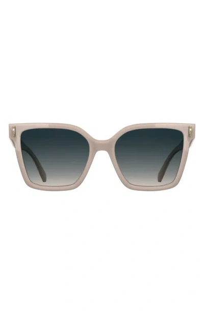 Longchamp Roseau 55mm Modified Rectangular Sunglasses In Neutral