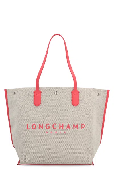 Longchamp Roseau Tote Bag In Gray