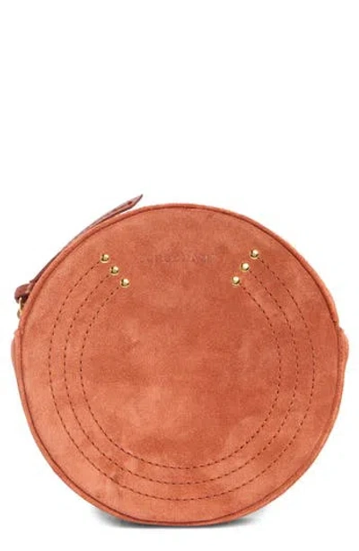 Longchamp Round Belt Bag In Brown