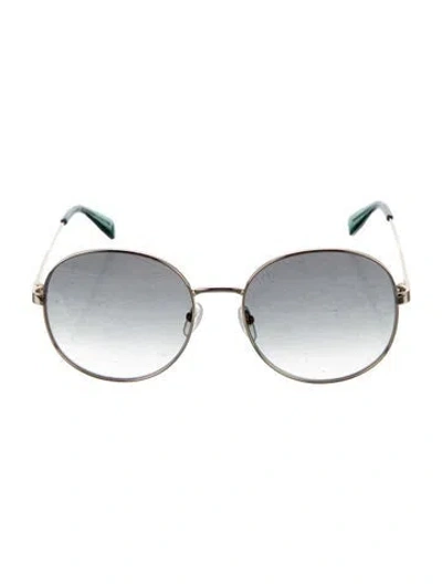 Pre-owned Longchamp Round Gradient Sunglasses In Multi