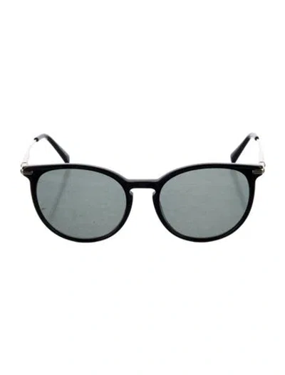 Pre-owned Longchamp Round Tinted Sunglasses In Multi