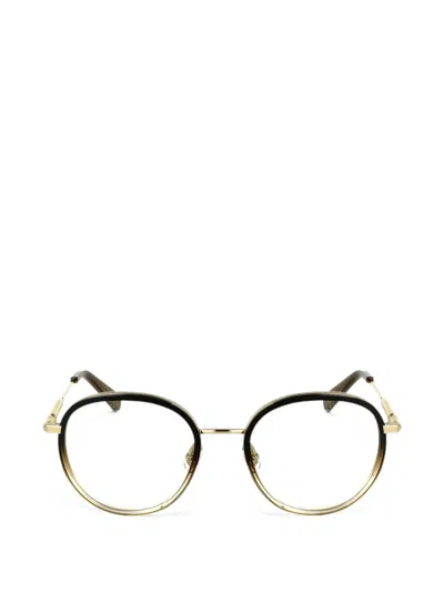 Longchamp Round-frame Glasses In Black