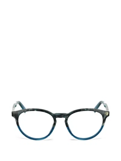 Longchamp Round-frame Glasses In Multi