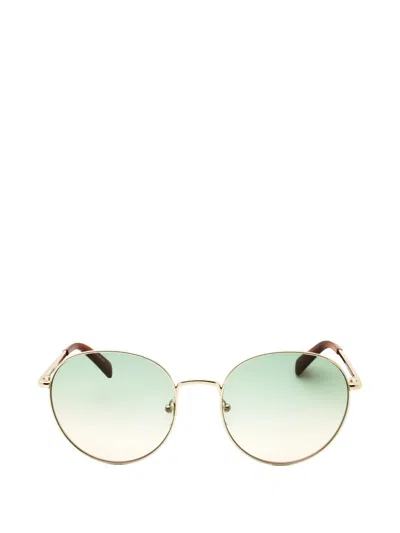 Longchamp Round-frame Sunglasses In Green