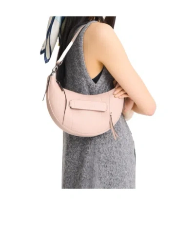 Longchamp S 3d Leather Tote Bag In Pink