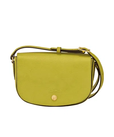 Longchamp S  Épure Cross Body Bag In Kiwifruit Green