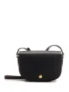 Longchamp S Épure Logo-debossed Crossbody Bag In Black