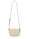 Longchamp S Épure Logo-debossed Crossbody Bag In Beige