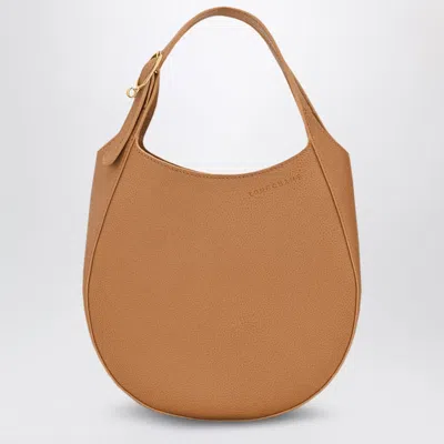 Longchamp Le Foulonne Small Leather Handbag In Burgundy