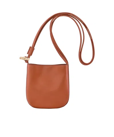Longchamp S Le Roseau Cross Body Bag In Brown