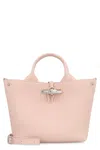 Longchamp S Le Roseau Leather Handbag