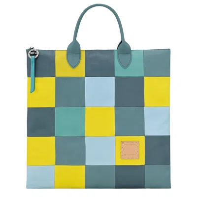 Longchamp Handbag L Re-play In Eucalyptus
