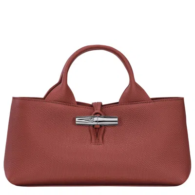 Longchamp Handbag S Le Roseau In Chestnut