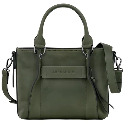 Longchamp Handbag S  3d In Khaki