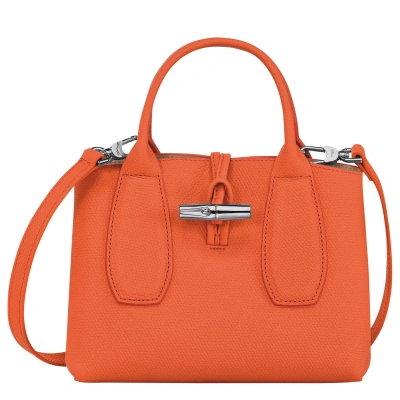 Longchamp Handbag S Roseau In Orange