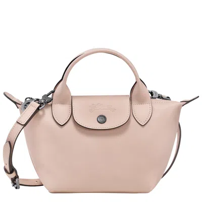 Longchamp Micro Le Pliage Xtra Tote Bag In Nude