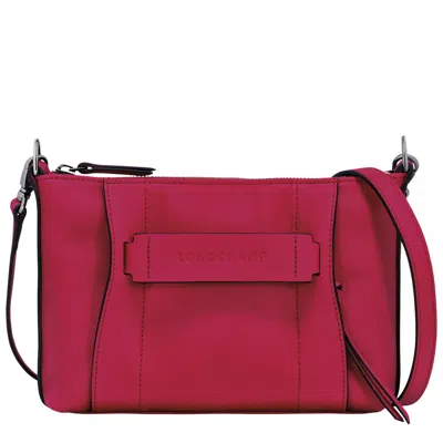 Longchamp Sac Bandoulière S  3d In Magenta