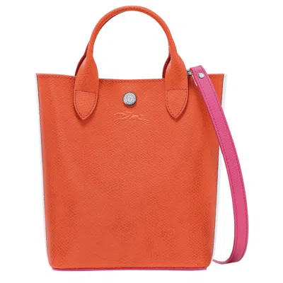 Longchamp Sac Cabas Xs Épure In Orange