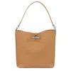 Longchamp Shoulder Bag M Le Roseau In Walnut