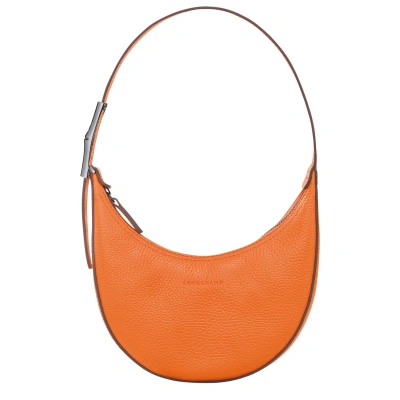 Longchamp Hobo Bag S Roseau Essential In Orange